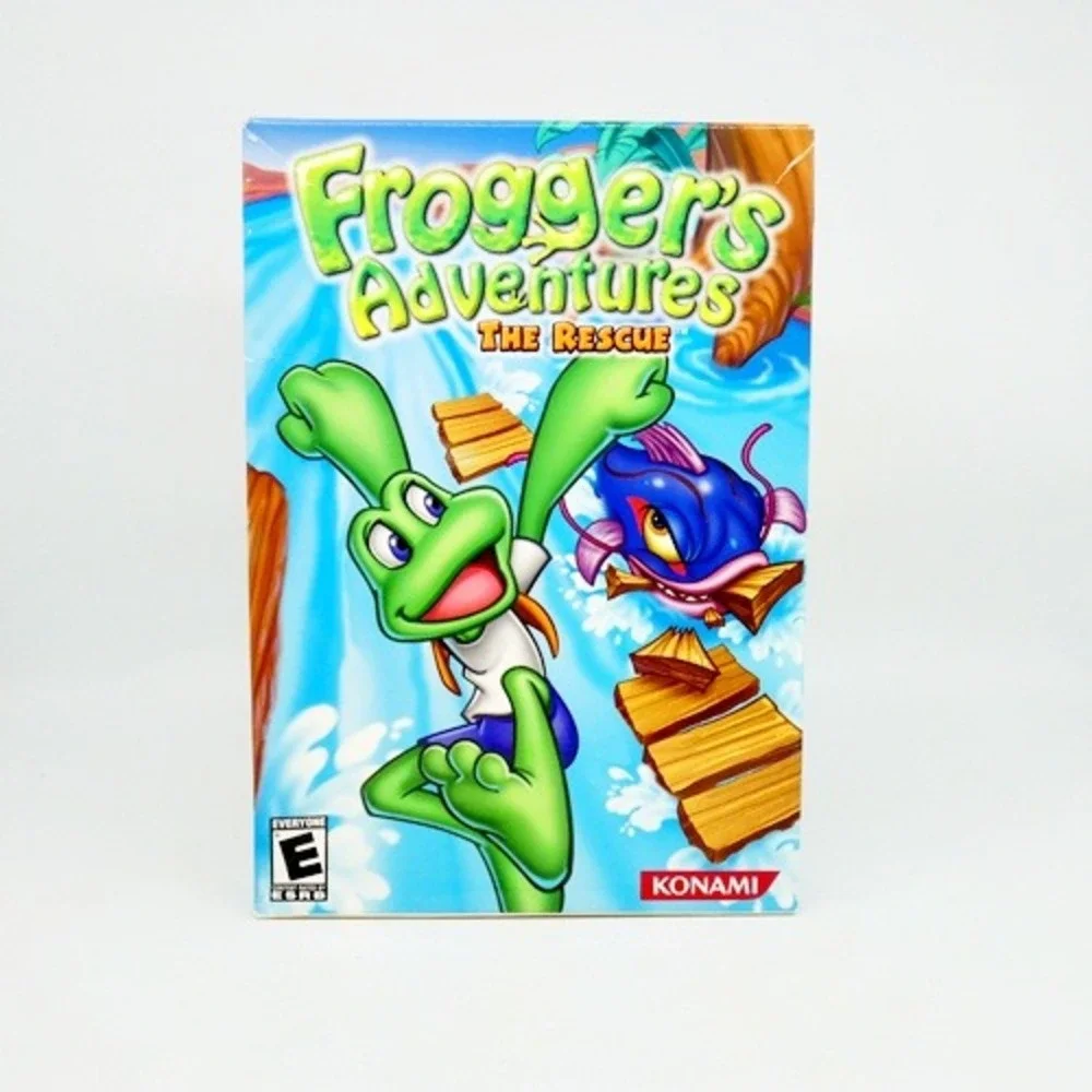 FROGGER'S ADVENTURES - THE RESCUE (PC CD-ROM, 2005, 2-Disc) - Brand NEW/SEALED